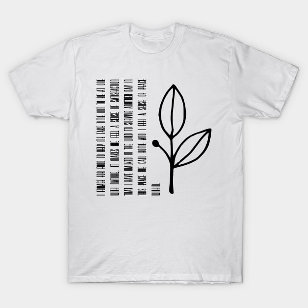 Why I forage T-Shirt by Madeinthehighlands